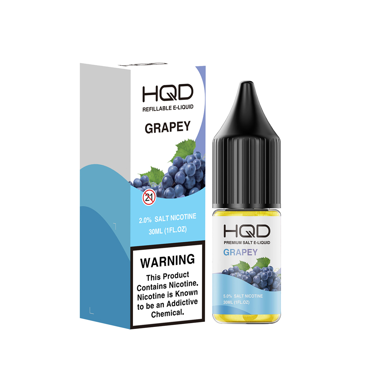 HQD Premium Salt Grapey 30ml E-Juice HQD Premium Salt Grapey 30ml E-Juice