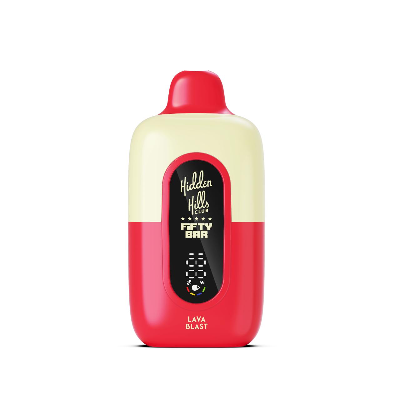 Hidden Hills x Fifty Bar 20000 Puff Disposable Lava Blast Hidden Hills x Fifty Bar 20000 Puff Disposable Lava Blast