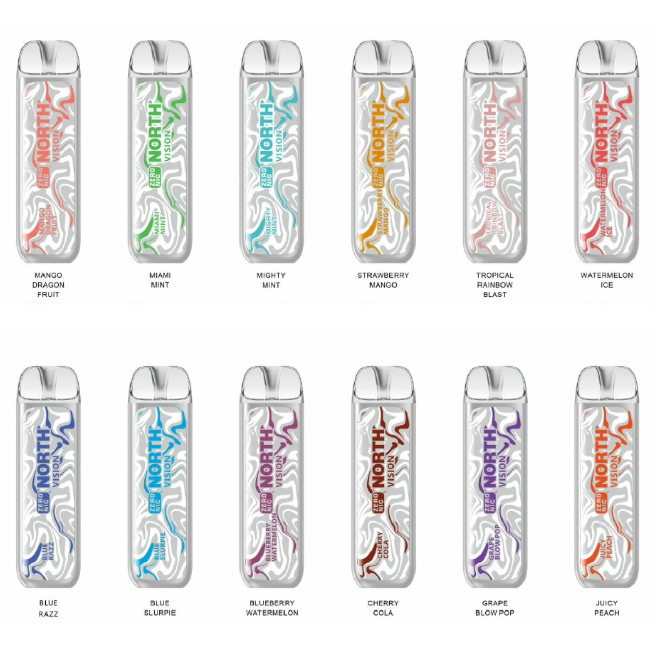 North Vision 15000 Puff Zero Nicotine Disposable North Vision 15000 Puff Zero Nicotine Disposable