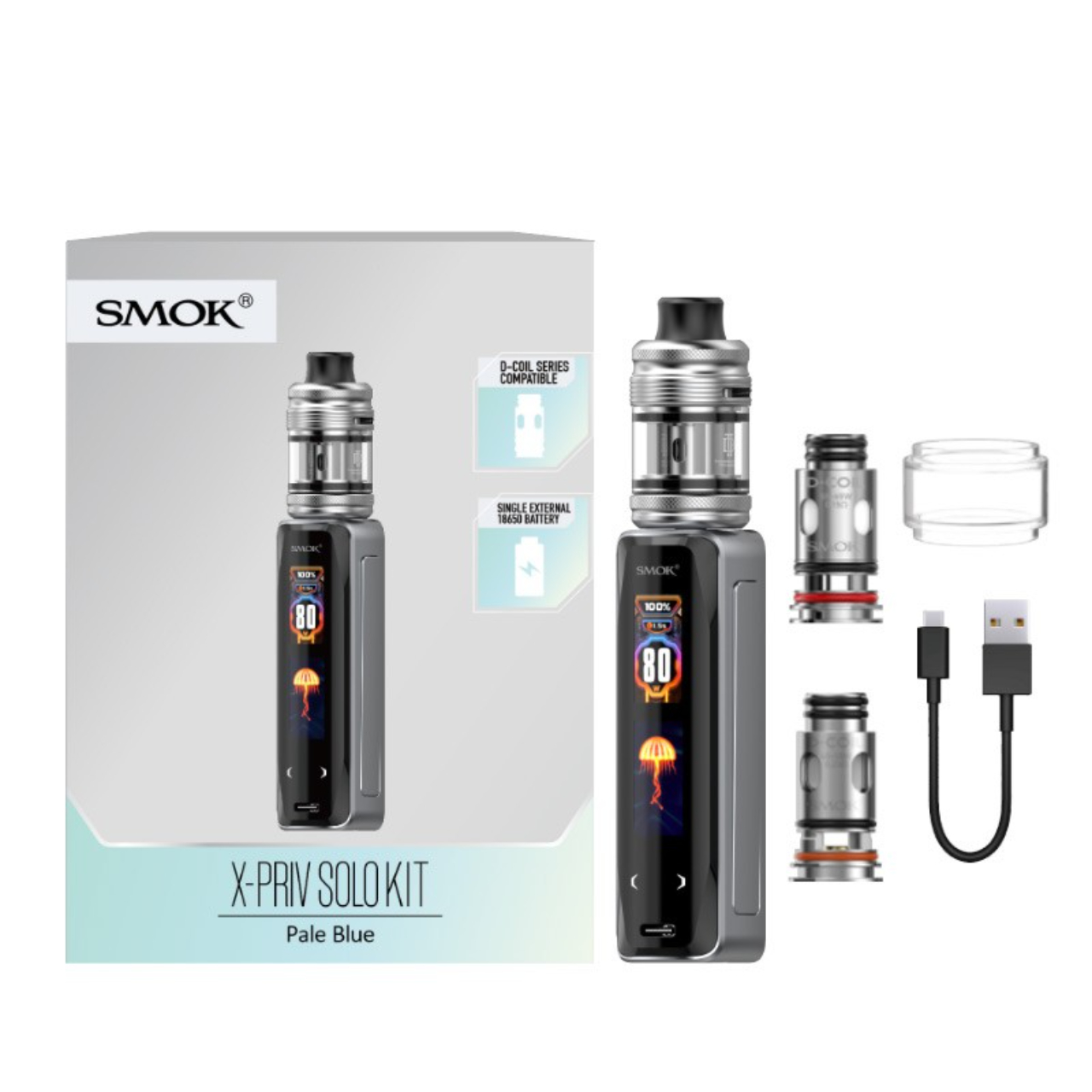 SMOK X-Priv Solo Kit Package SMOK X-Priv Solo Kit Package
