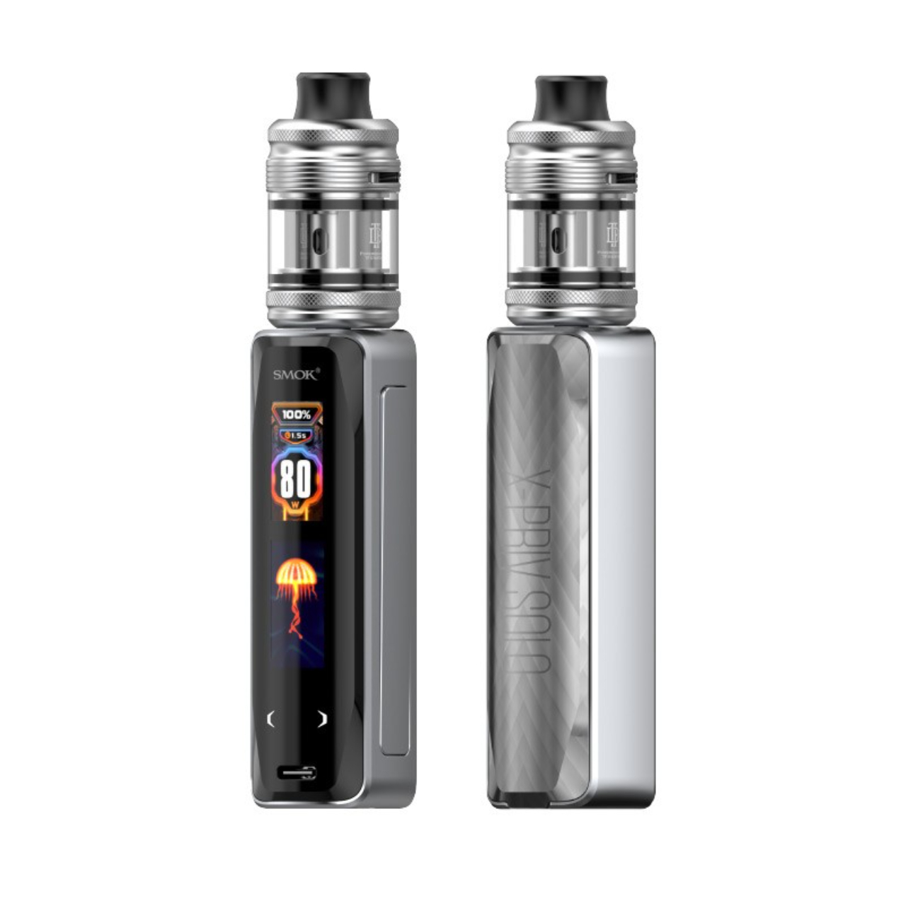 SMOK X-Priv Solo Kit Silver Lines SMOK X-Priv Solo Kit Silver Lines