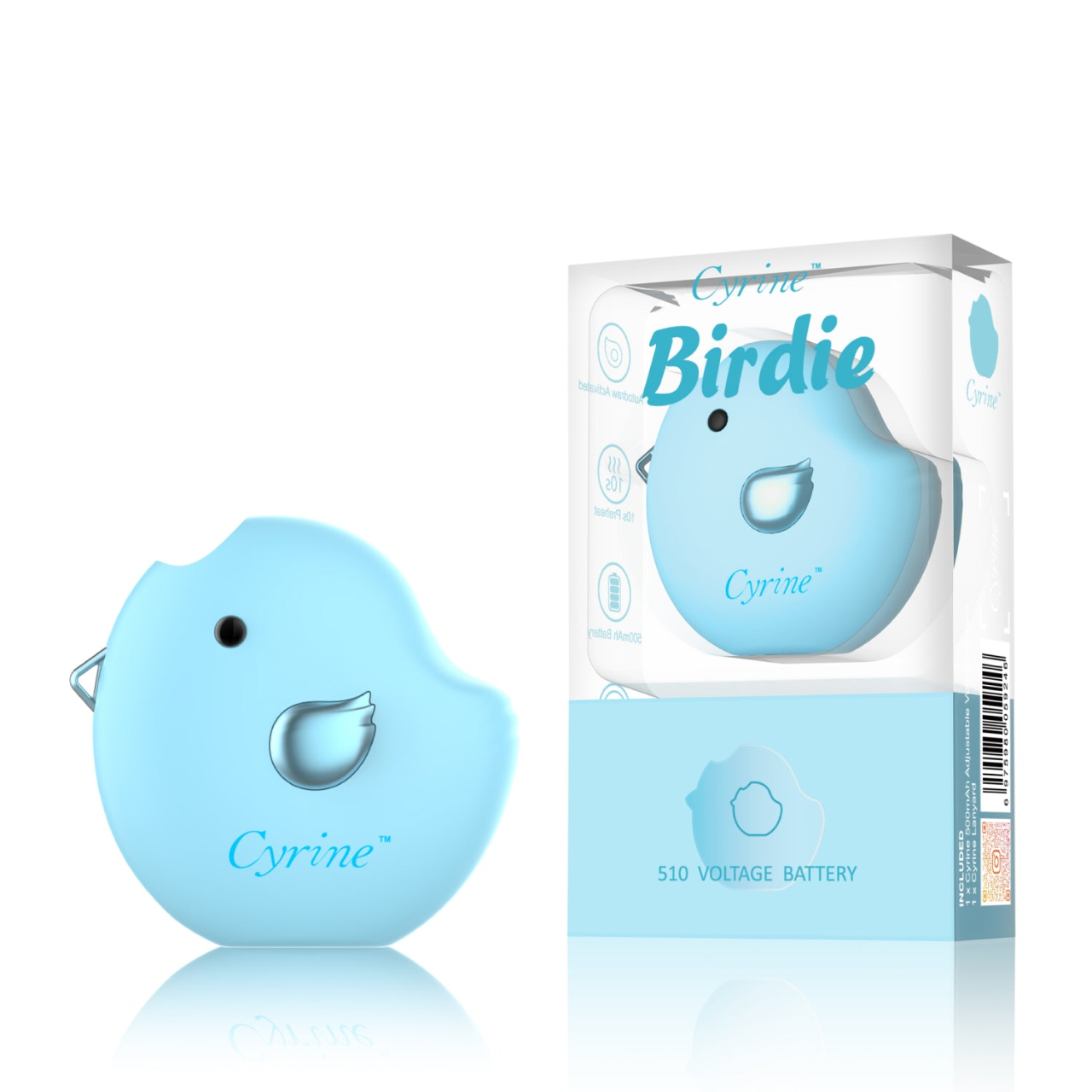 Cyrine Birdie 510 Thread Cartridge Battery Blue Cyrine Birdie 510 Thread Cartridge Battery Blue
