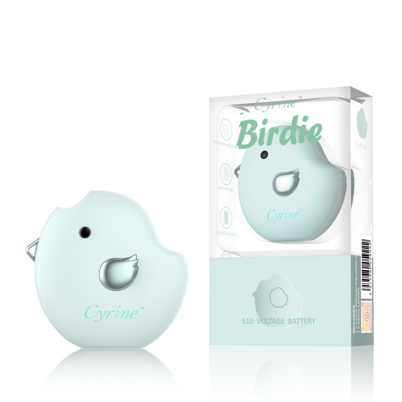 Cyrine Birdie 510 Thread Cartridge Battery Green Cyrine Birdie 510 Thread Cartridge Battery Green