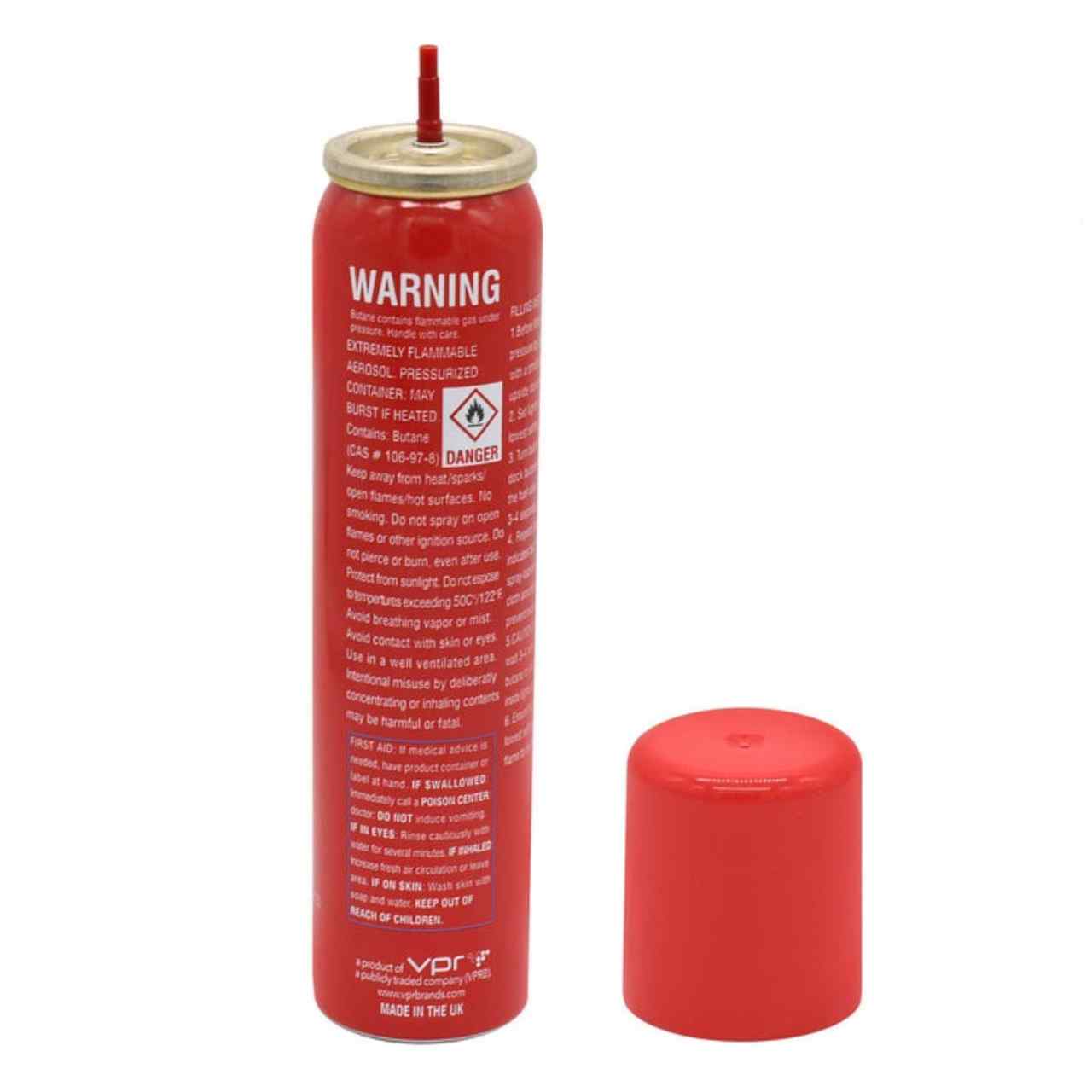 Dissim Ultra Premium Butane Refill back Dissim Ultra Premium Butane Refill back