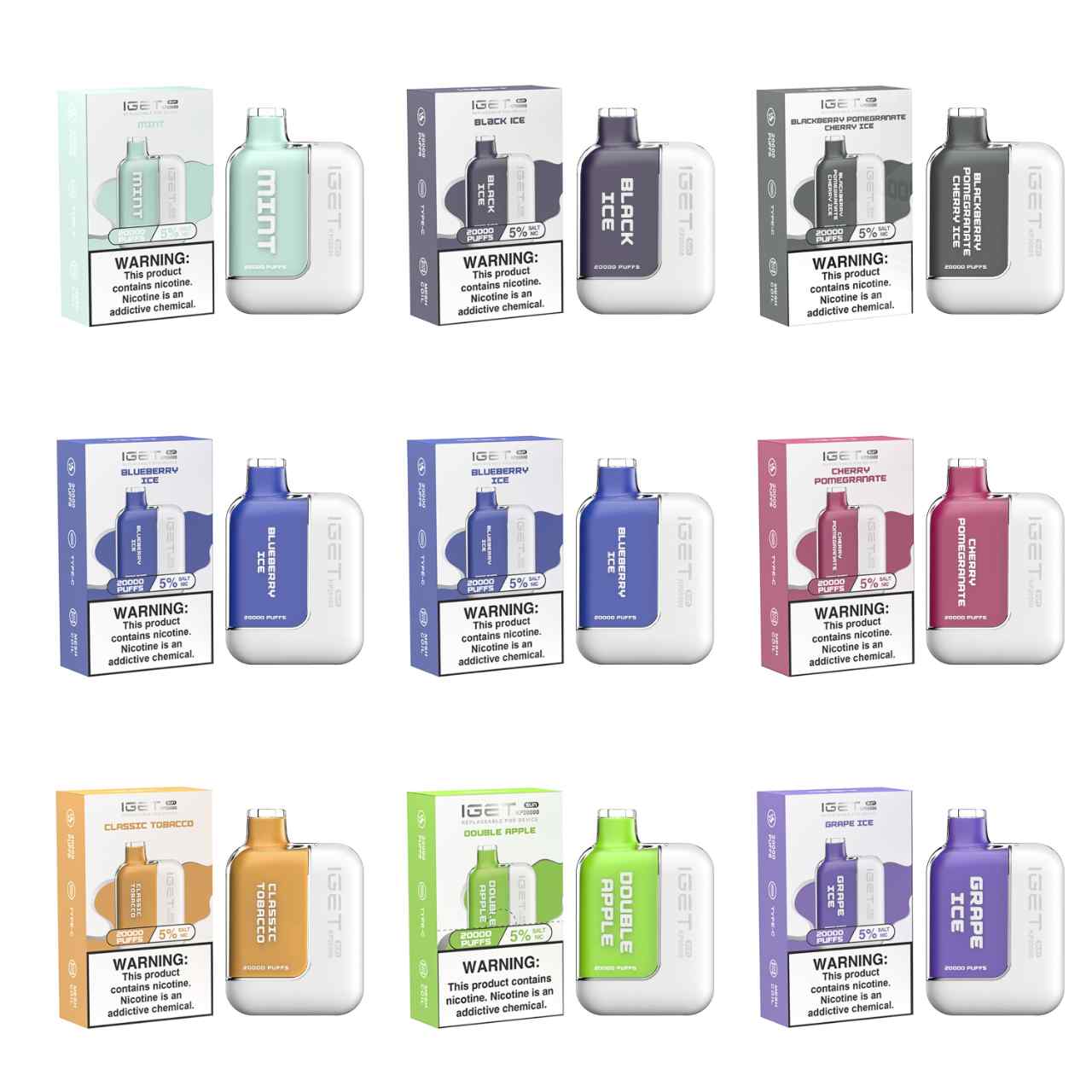 IGET Sun KP20000 Puff Replaceable Disposable Device IGET Sun KP20000 Puff Replaceable Disposable Device