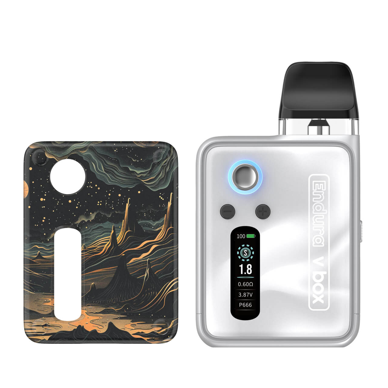 Innokin Endura V Box Pod Kit Silver Innokin Endura V Box Pod Kit Silver
