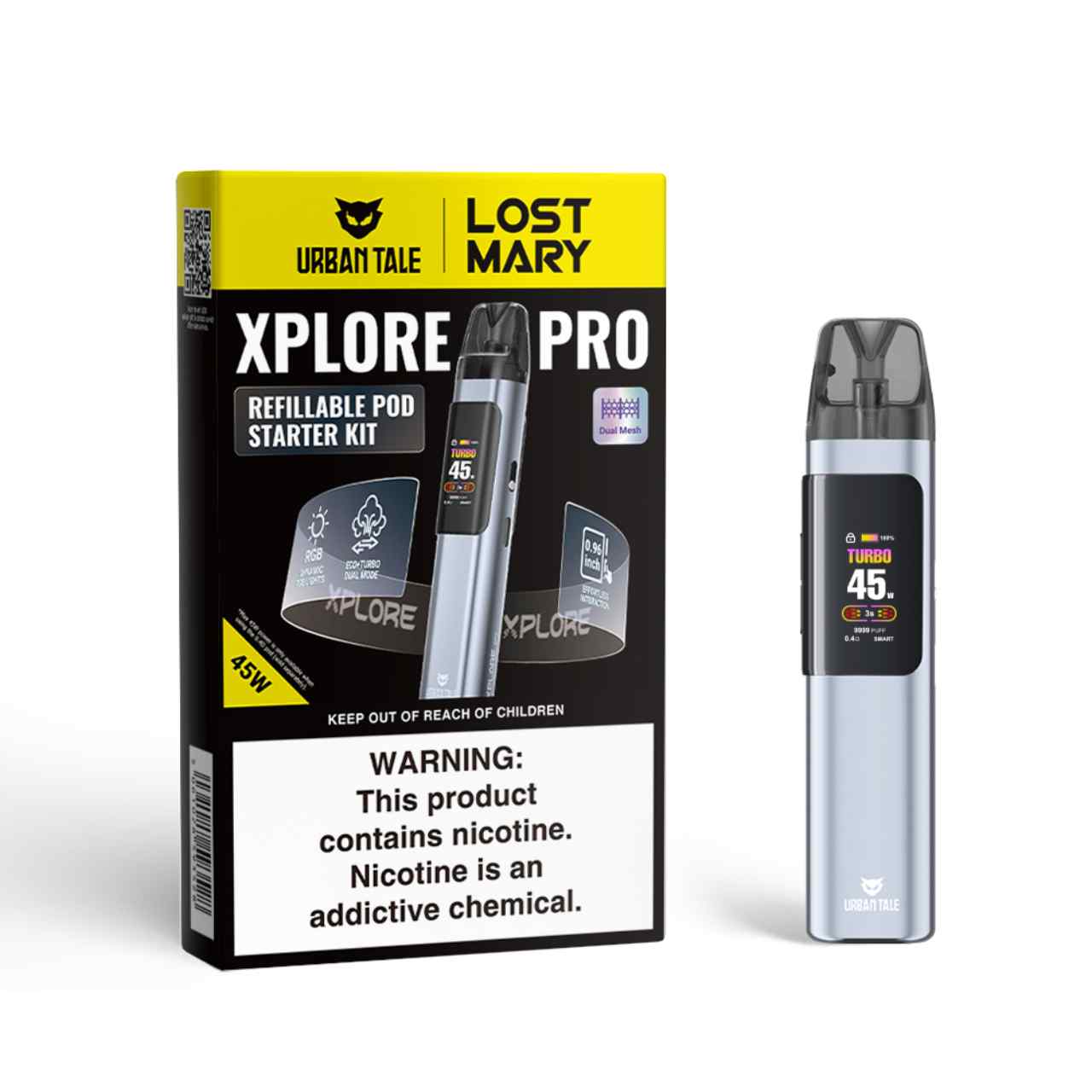 Urban Tale x Lost Mary Xplore Pro Pod Kit Blue Urban Tale x Lost Mary Xplore Pro Pod Kit Blue