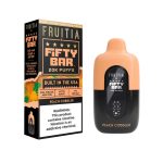 Fruitia x Fifty Bar 20000 Puff Disposable Peach Cobbler
