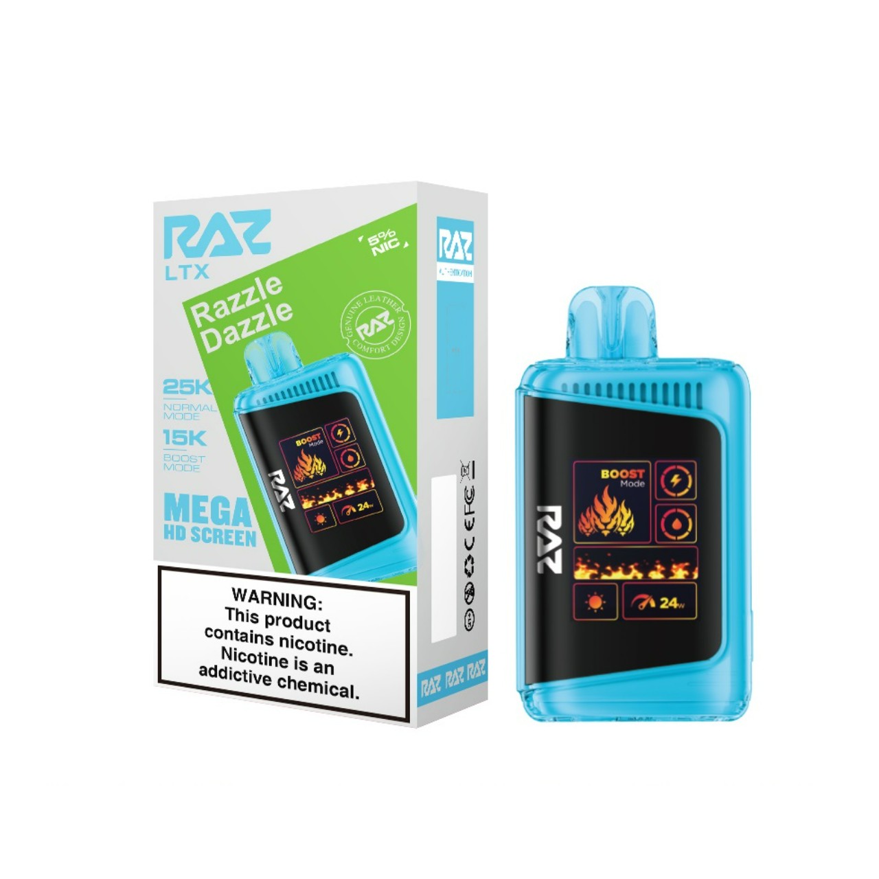 Geek Vape Raz LTX 25K Puff Disposable Razzle Dazzle Geek Vape Raz LTX 25K Puff Disposable Razzle Dazzle