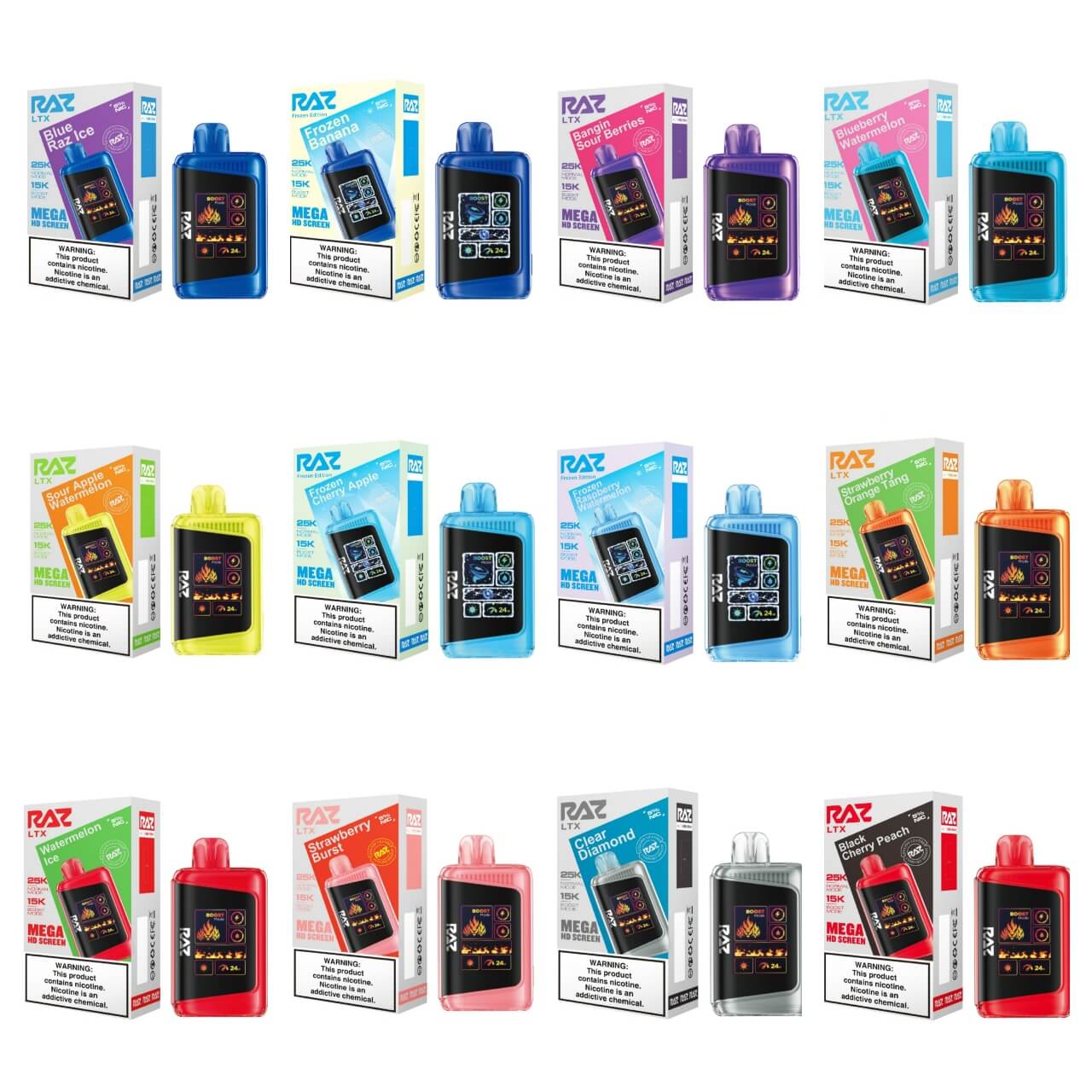 Geek Vape Raz LTX 25K Puff Disposable Geek Vape Raz LTX 25K Puff Disposable