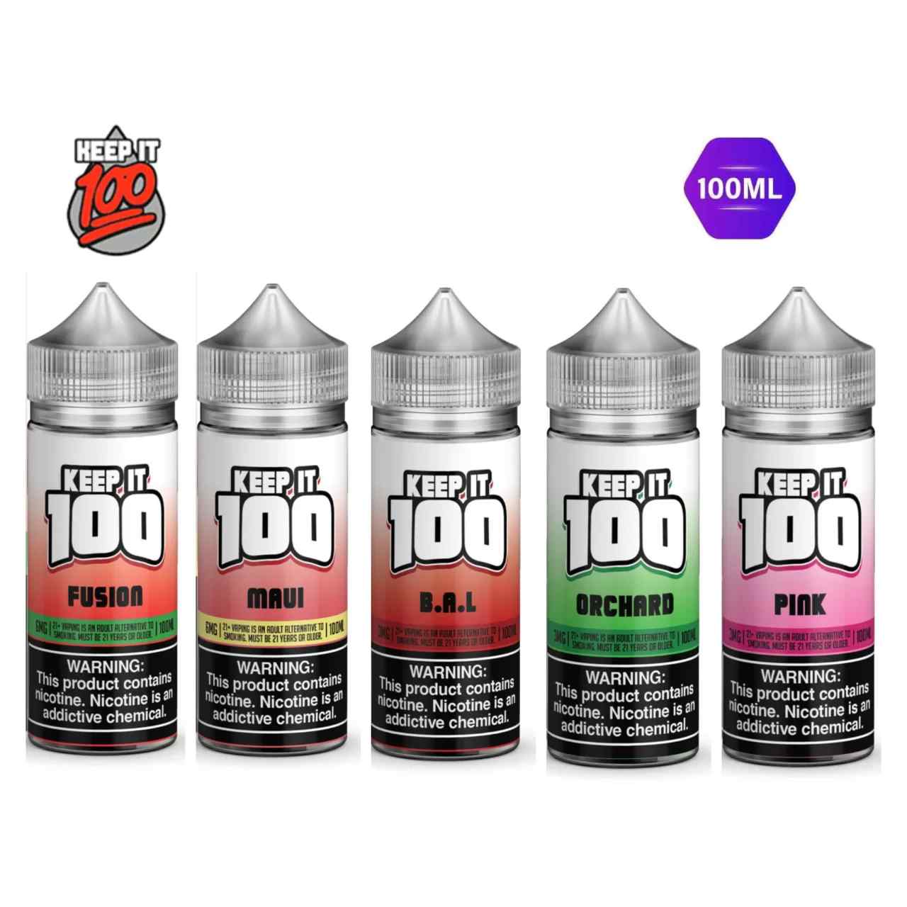 Keep it 100 E-Juice (100ml) Keep it 100 E-Juice (100ml)