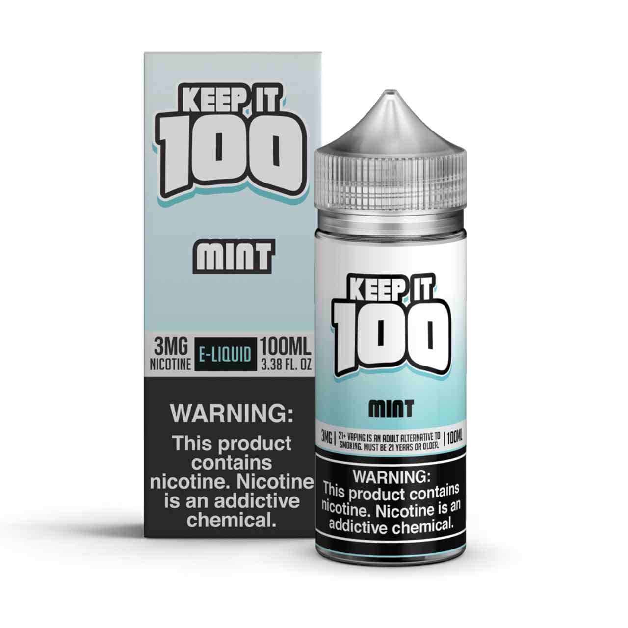 Keep it 100 Mint 100ml E-Juice Keep it 100 Mint 100ml E-Juice