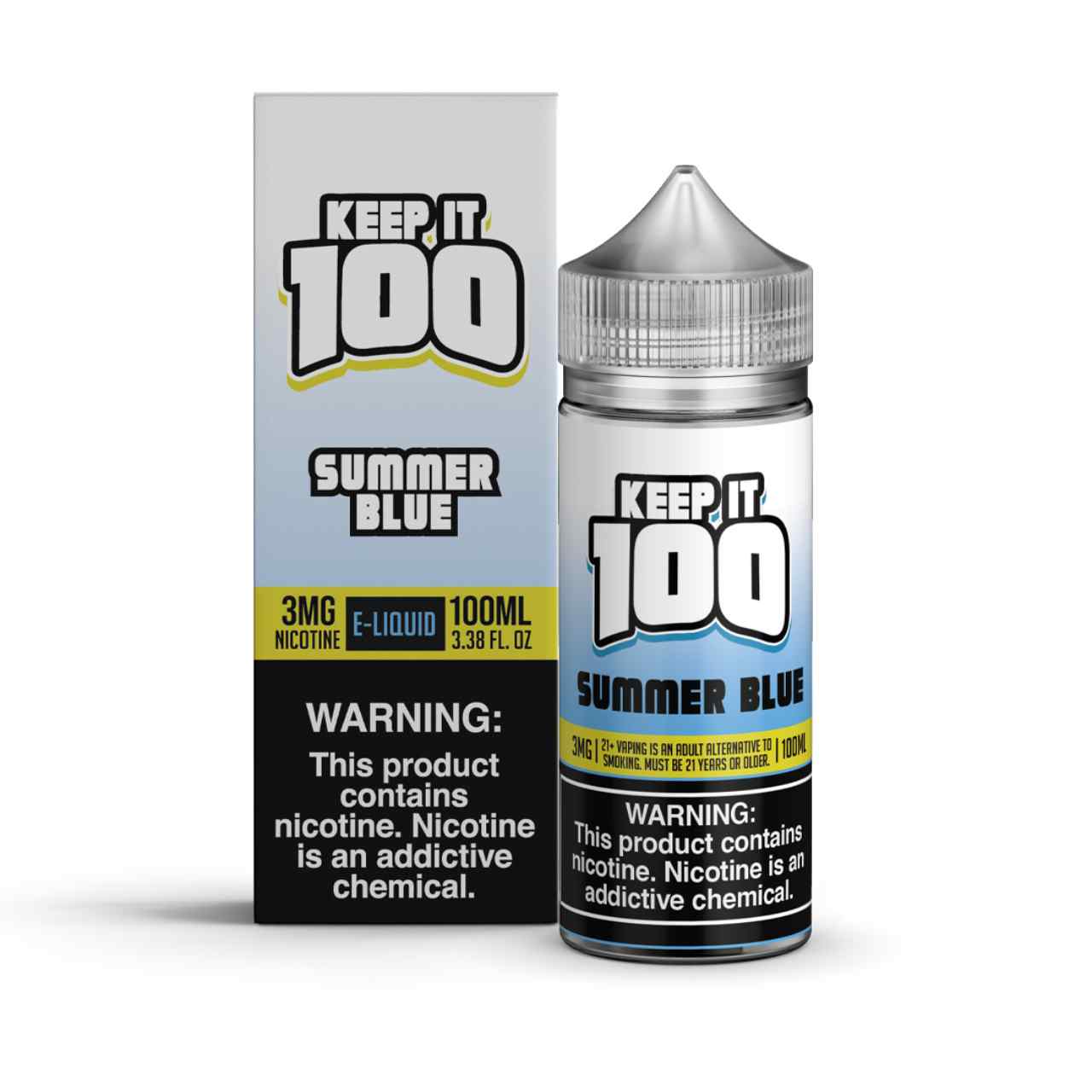 Keep it 100 Summer Blue 100ml E-Juice Keep it 100 Summer Blue 100ml E-Juice