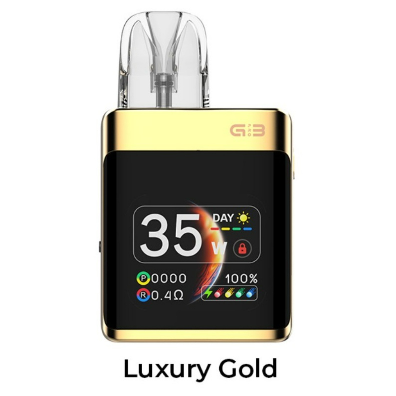 Uwell Caliburn G3 Pro Koko Pod Kit Luxury-Gold Uwell Caliburn G3 Pro Koko Pod Kit Luxury-Gold