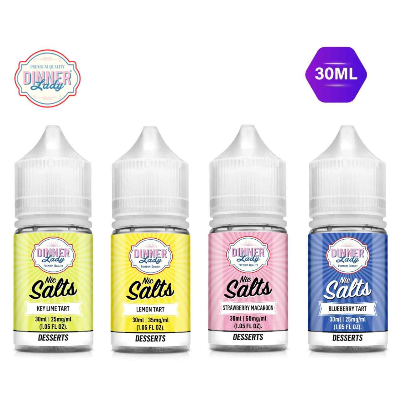 Dinner Lady Salts E-Juice 30ml Dinner Lady Salts E-Juice 30ml
