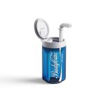 Ispure BudyCan Water Pipe-Blue