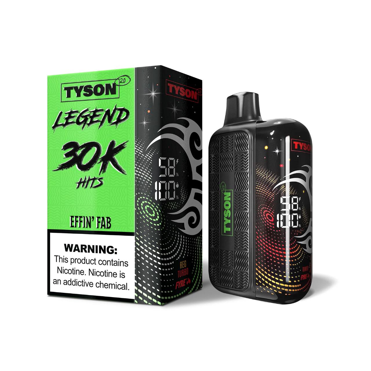 Tyson 2.0 Legend 30K Puff Disposable Effin’ Fab Tyson 2.0 Legend 30K Puff Disposable Effin’ Fab