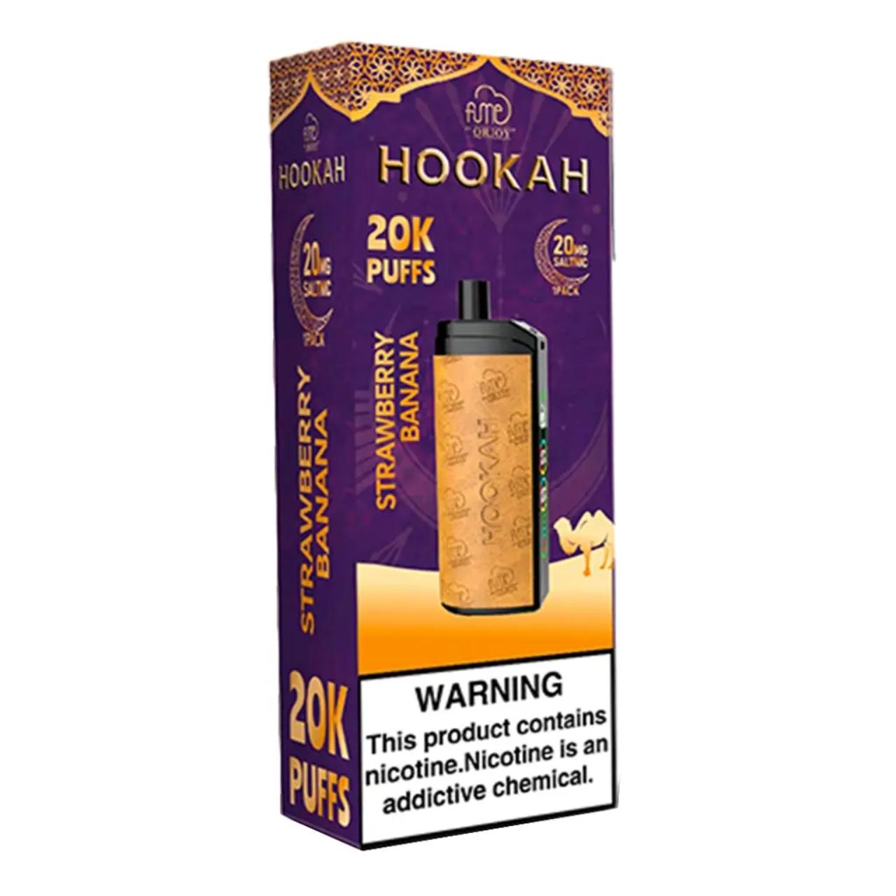 FUME Hookah 20K Puff Disposable- Strawberry Banana