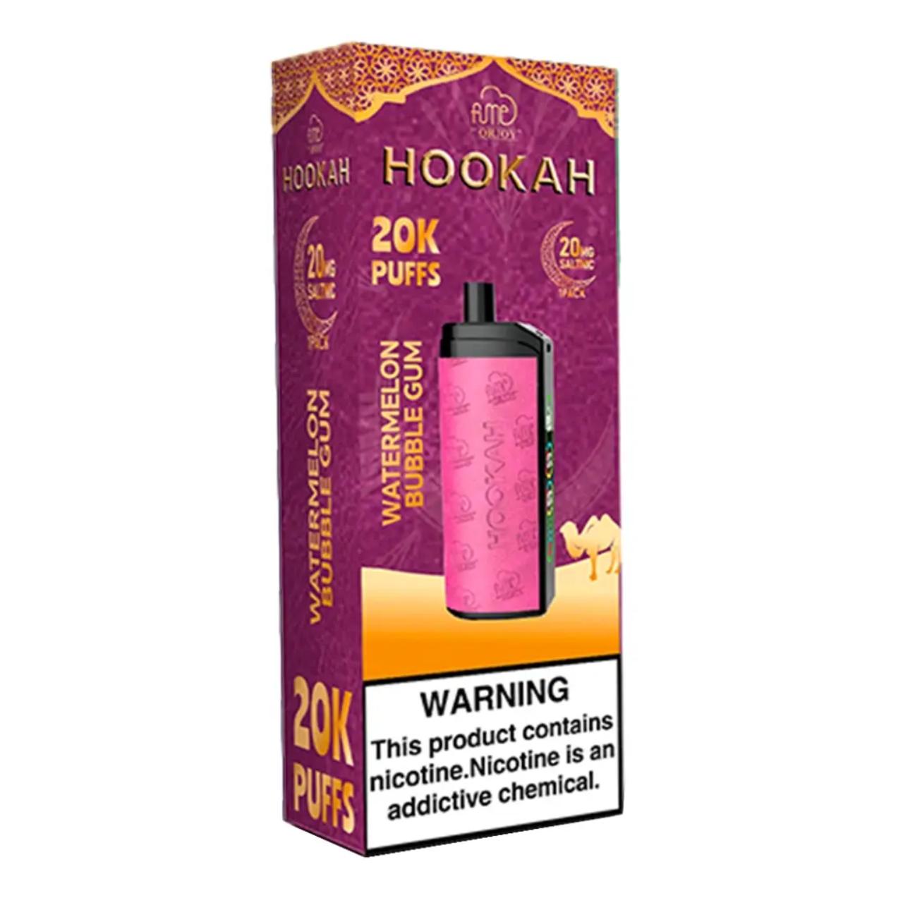 FUME Hookah 20K Puff Disposable- Watermelon Bubblegum
