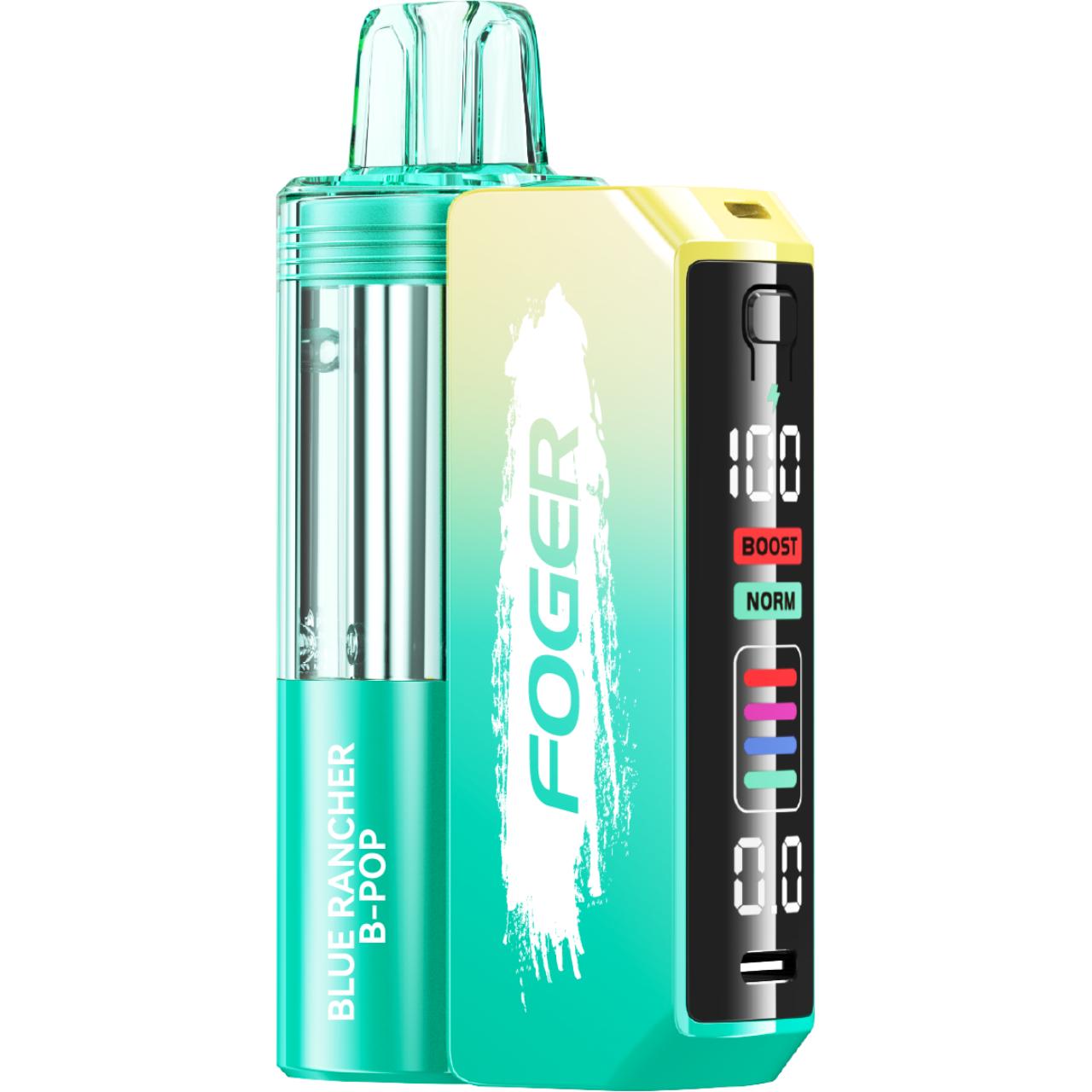 Foger Switch Pro 30K Puff Disposable Blue Rancher B-POP Foger Switch Pro 30K Puff Disposable Blue Rancher B-POP