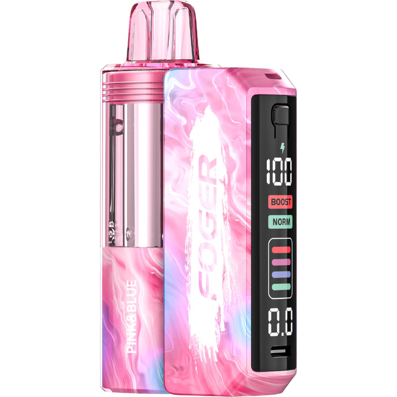 Foger Switch Pro 30K Puff Disposable Pink & Blue Foger Switch Pro 30K Puff Disposable Pink & Blue