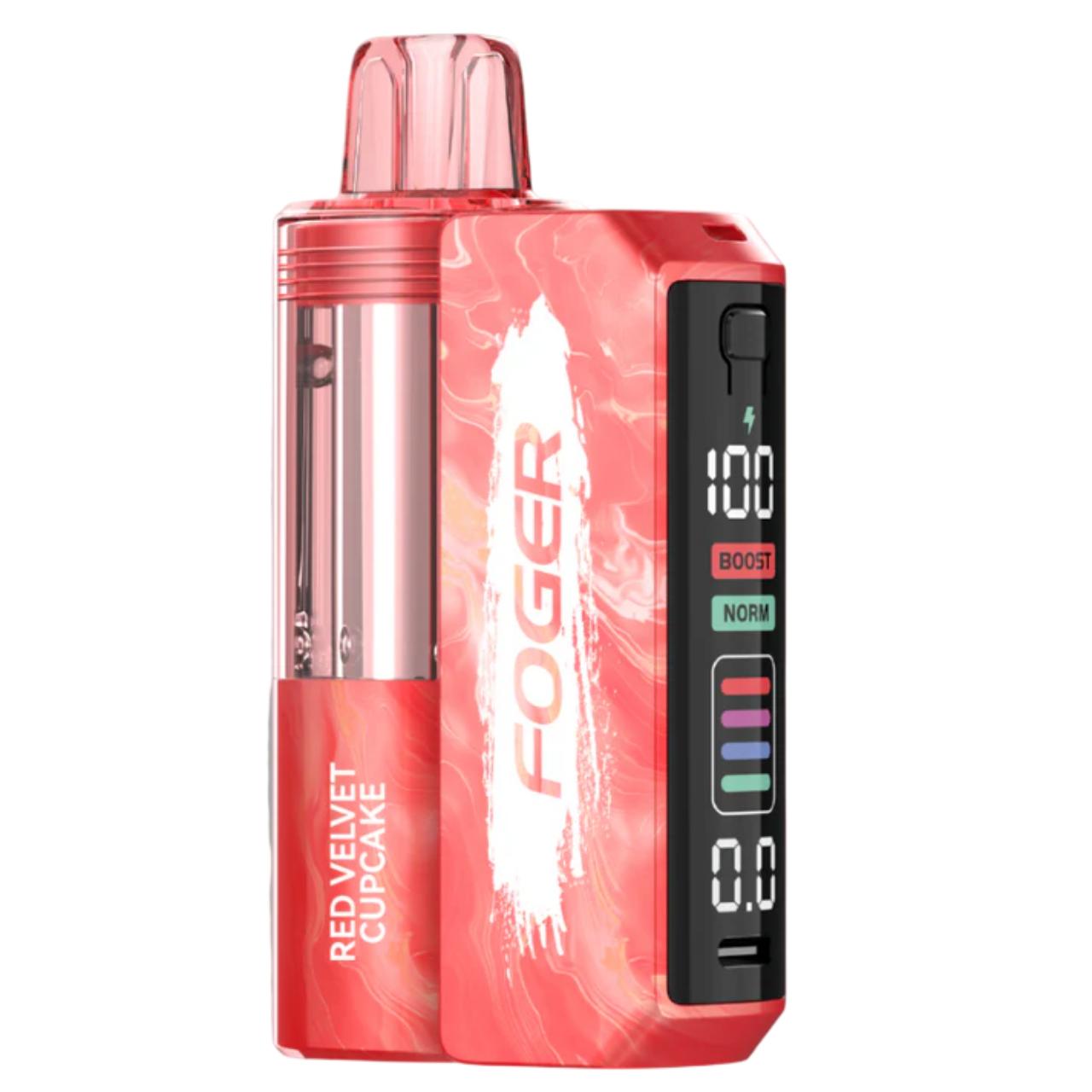 Foger Switch Pro 30K Puff Disposable Red Velvet Cupcake Foger Switch Pro 30K Puff Disposable Red Velvet Cupcake