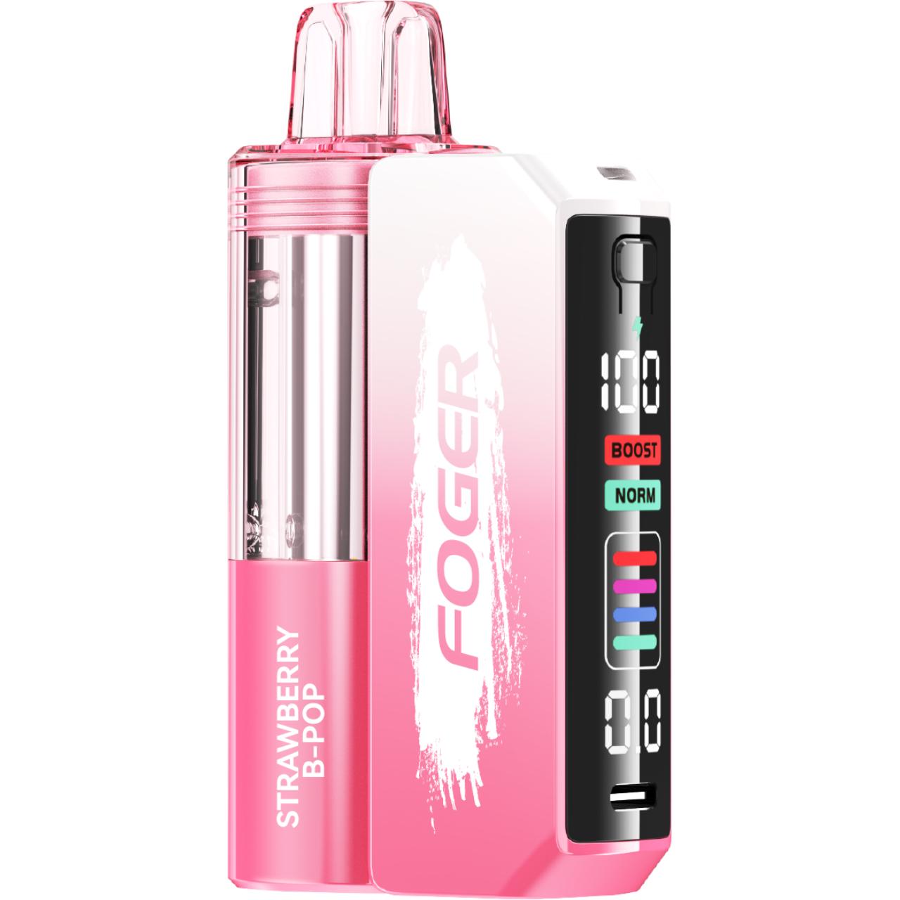 Foger Switch Pro 30K Puff Disposable Strawberry B-POP Foger Switch Pro 30K Puff Disposable Strawberry B-POP