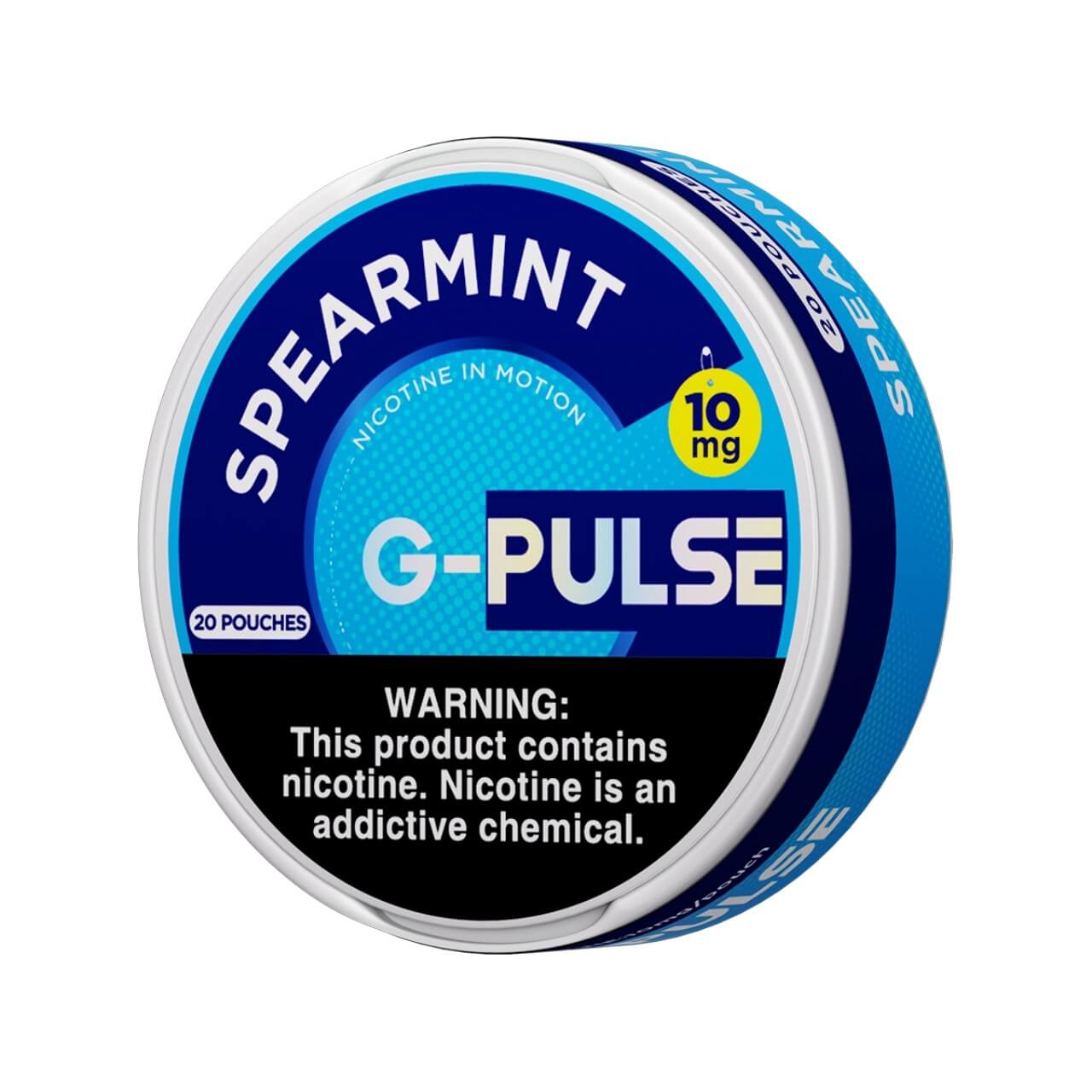G-Pulse Nicotine Pouches - 5PK Spearmint - 10MG G-Pulse Nicotine Pouches - 5PK Spearmint - 10MG