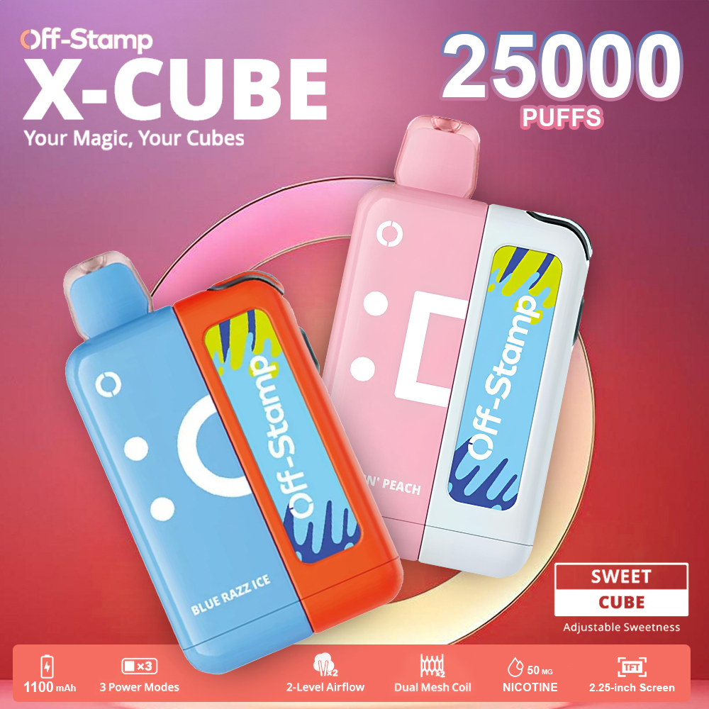 Off Stamp X- Cube 25K Puff Disposable Off Stamp X- Cube 25K Puff Disposable