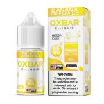 Pod x Oxbar Juice Salt Banana Dream Ice Tobacco Free Nicotine E-Juice 30ml