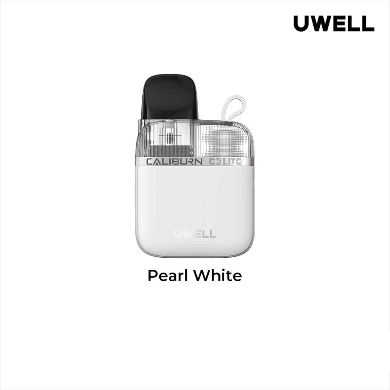 Uwell Caliburn G3 Lite KoKo Pod Kit-Pearl White Uwell Caliburn G3 Lite KoKo Pod Kit-Pearl White