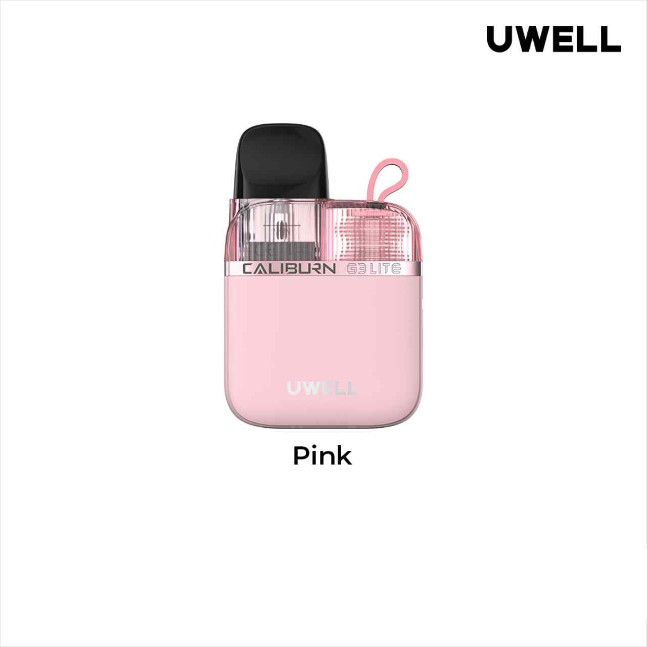 Uwell Caliburn G3 Lite KoKo Pod Kit-Pink Uwell Caliburn G3 Lite KoKo Pod Kit-Pink