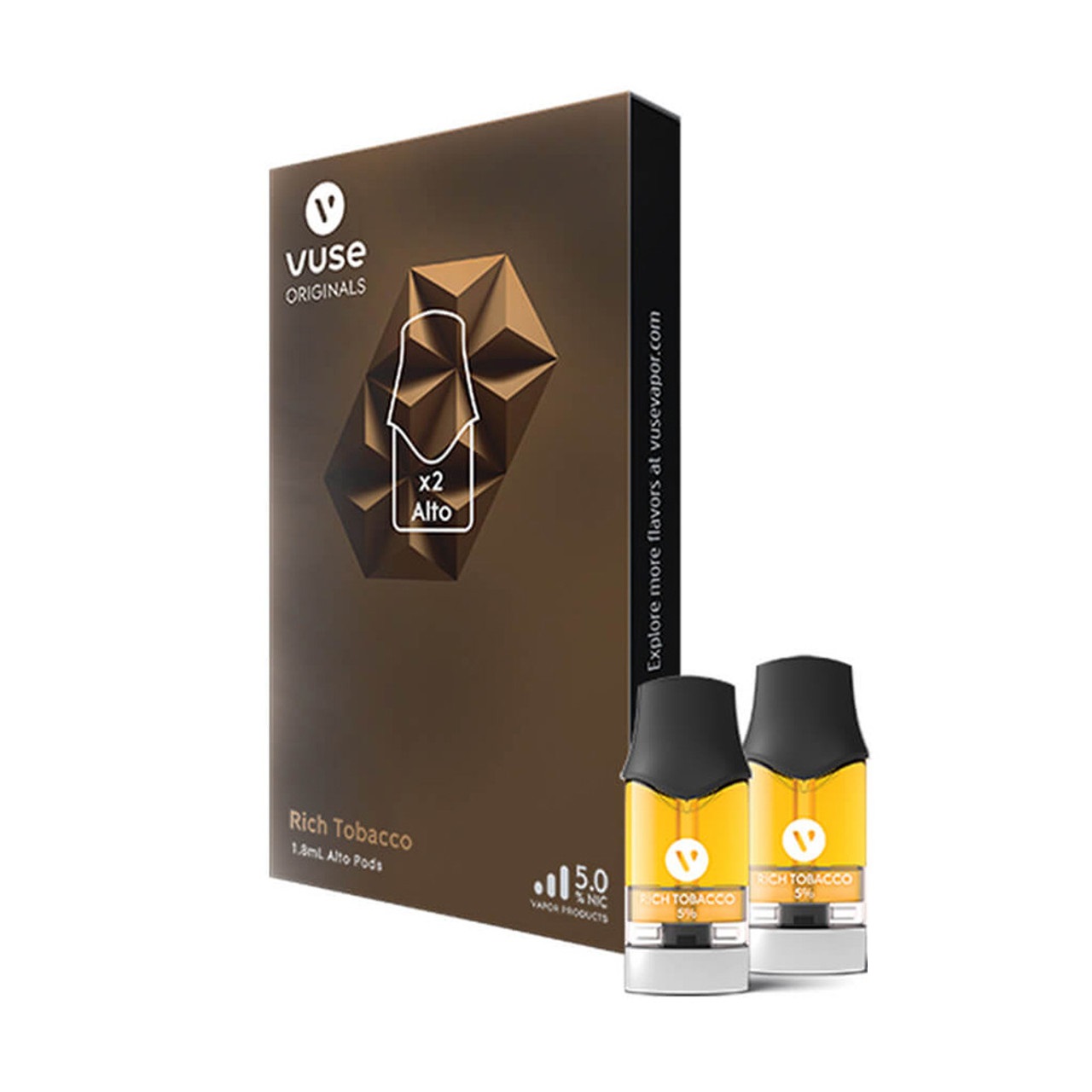 Vuse Alto Prefilled Replacement Pod 1.8ML - 2PK Rich Tobacco