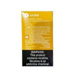 Vuse Alto Prefilled Replacement Pod 1.8ML 5.0% (Pack of 1) Golden Tobacco back