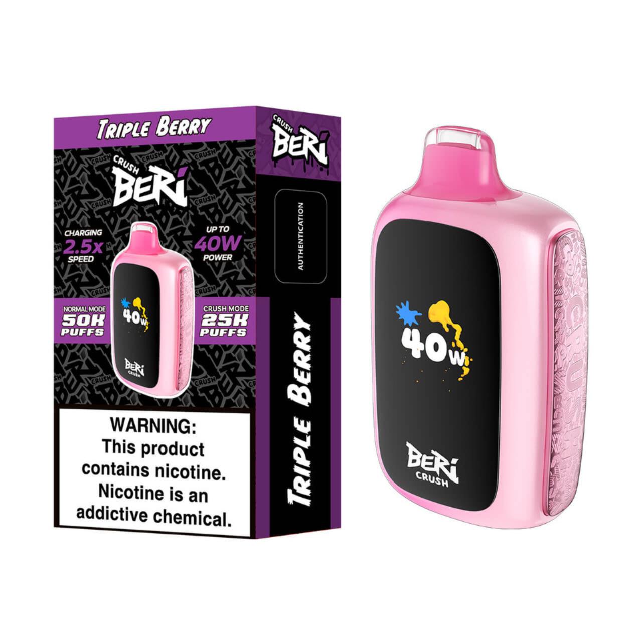 Beri Crush 50K Puff Disposable Triple Berry