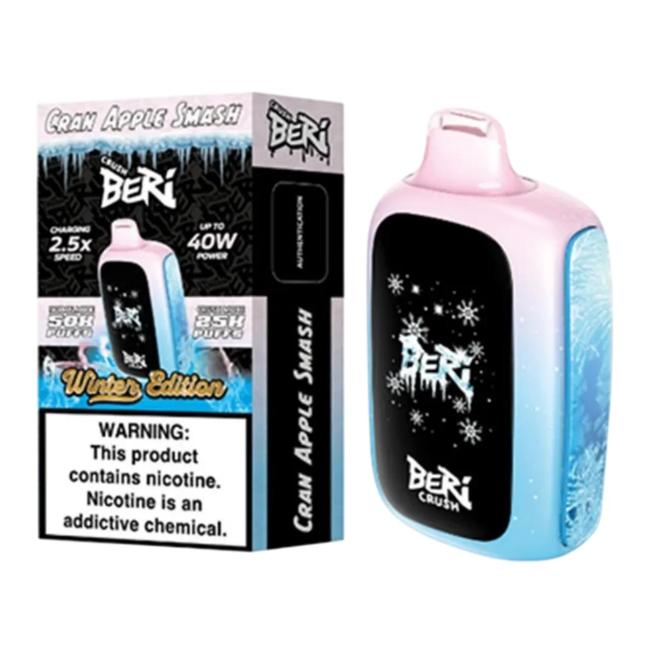 Beri Crush 50K Puff Disposable Winter Edition Cran Apple Smash