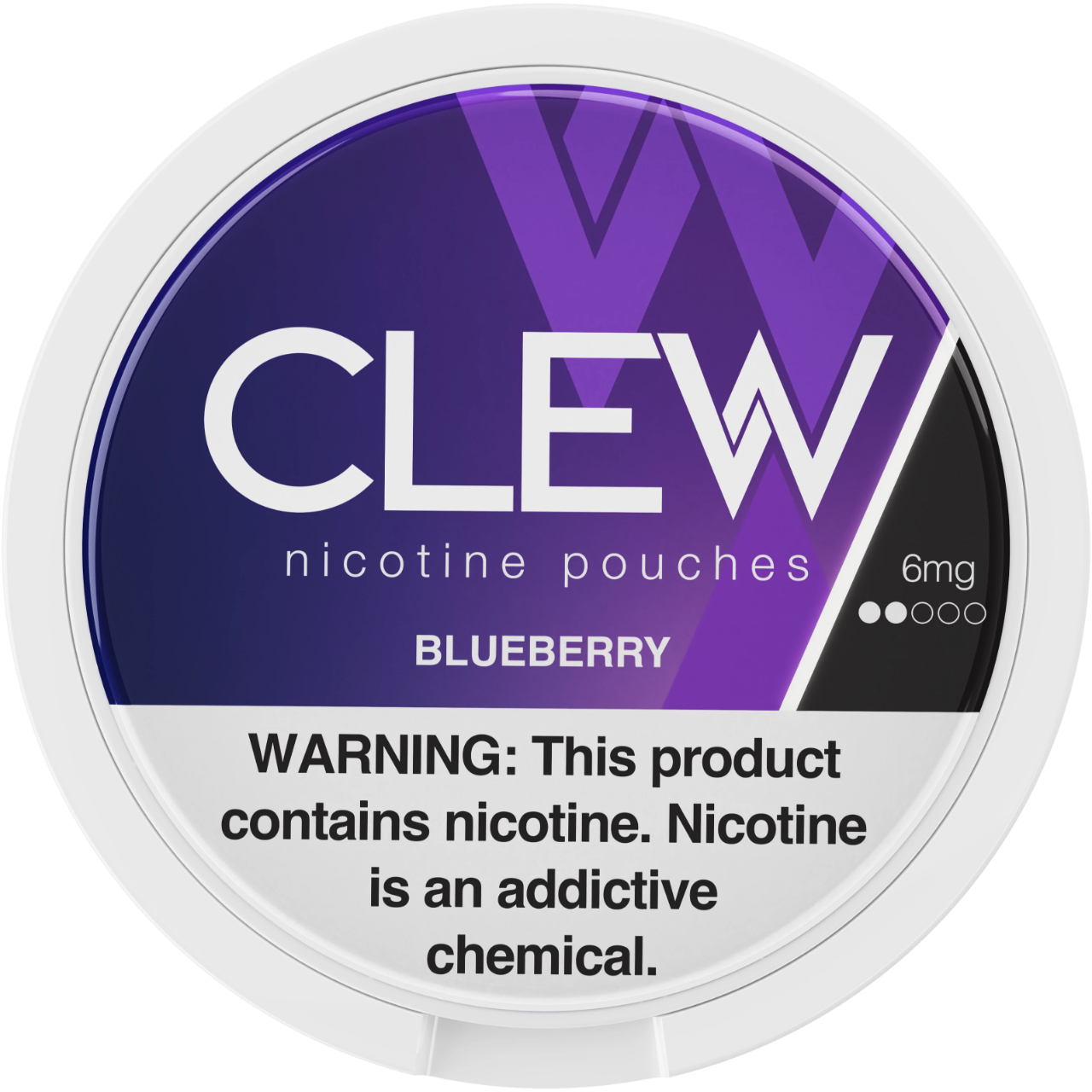 Clew Nicotine Pouches-Blueberry 6mg