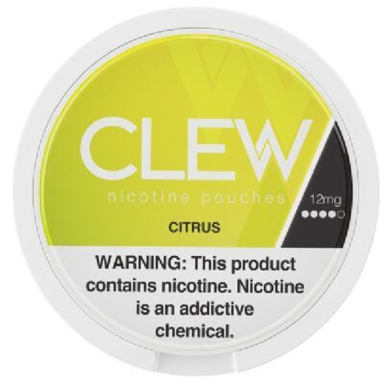 Clew Nicotine Pouches-Citrus 12mg