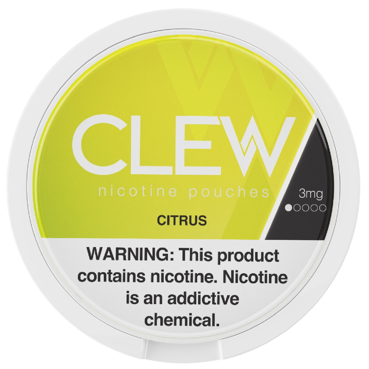 Clew Nicotine Pouches-Citrus 3mg