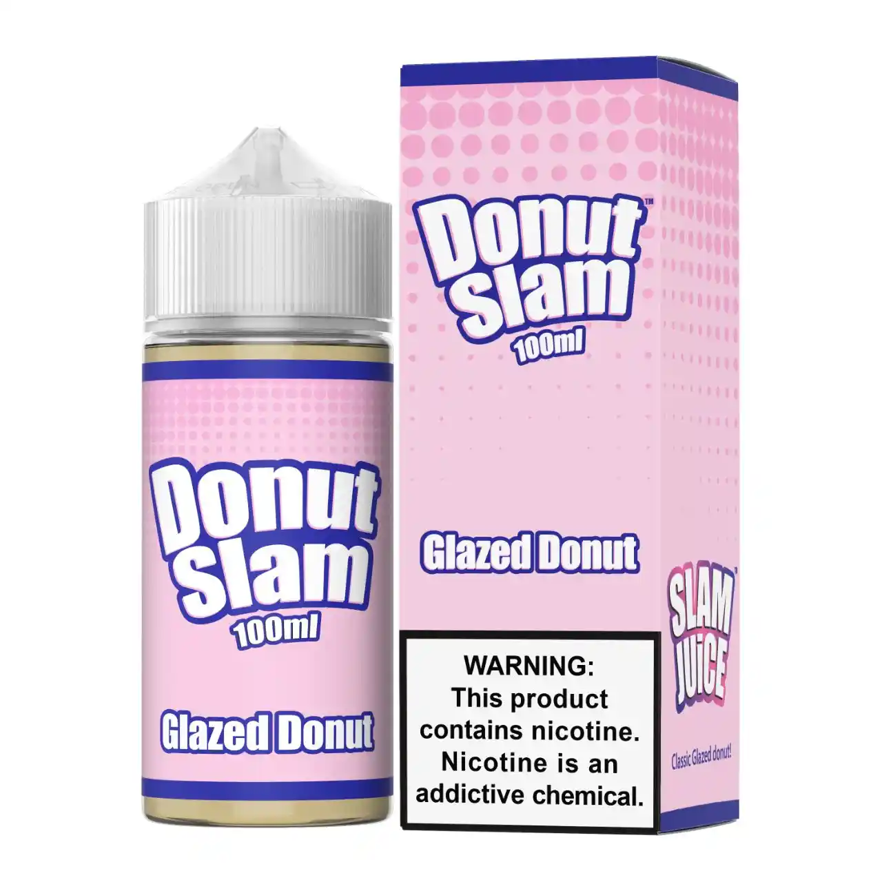 Donut Slam Glazed Donut 100ml E-Juice Donut Slam Glazed Donut 100ml E-Juice