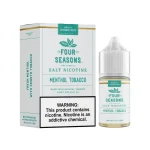 Four Seasons Menthol Tobacco Salt 30ml E-Juice