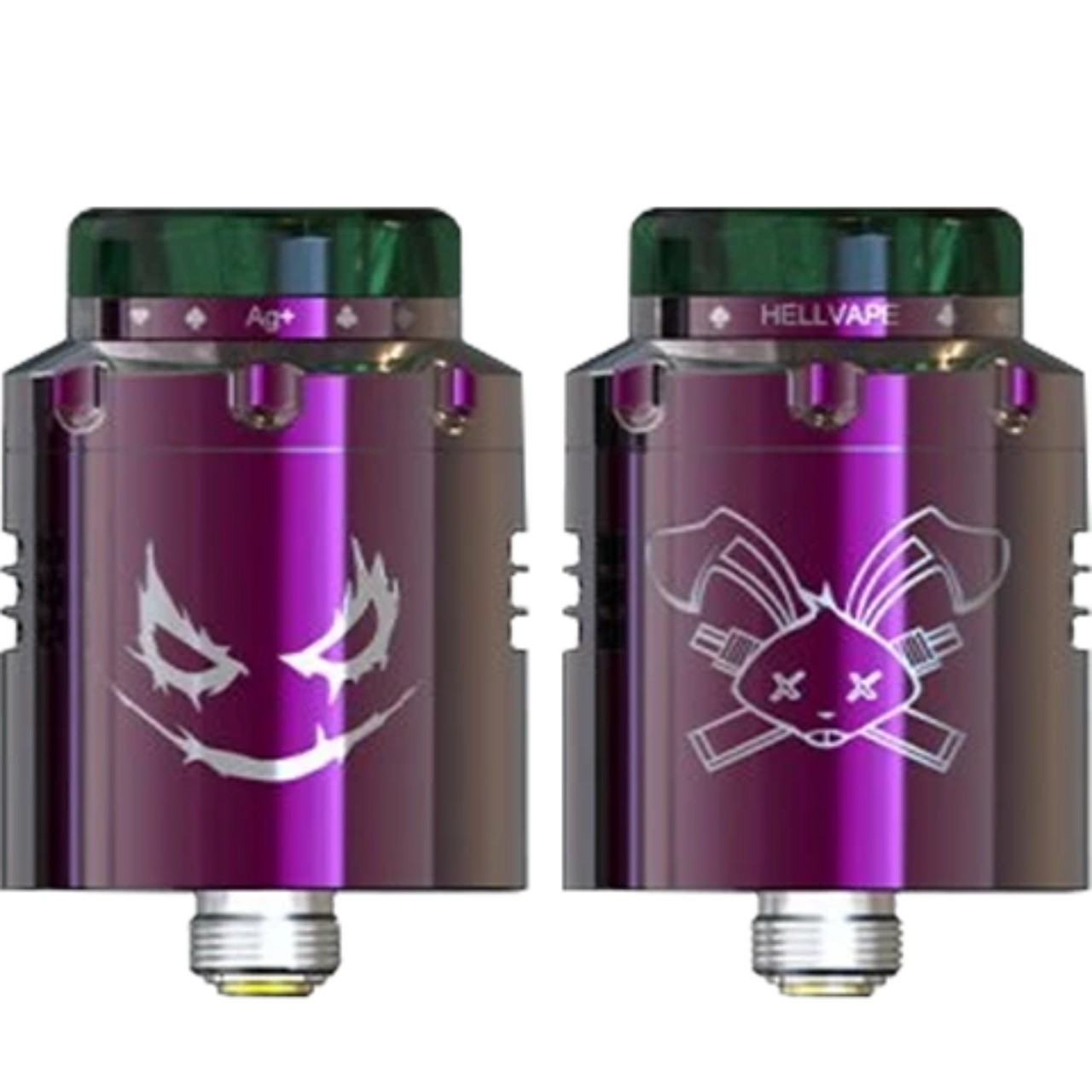 HellVape Dead Rabbit 3 RDA - Joker Edition Shiny Purple