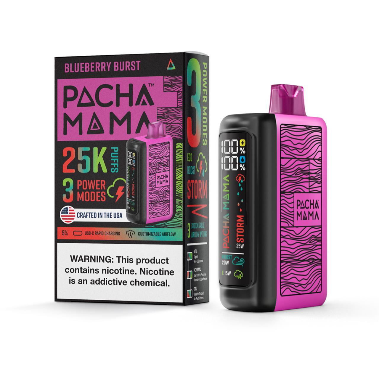 Pachamama 25K Puff Disposable Blueberry Burst Pachamama 25K Puff Disposable Blueberry Burst