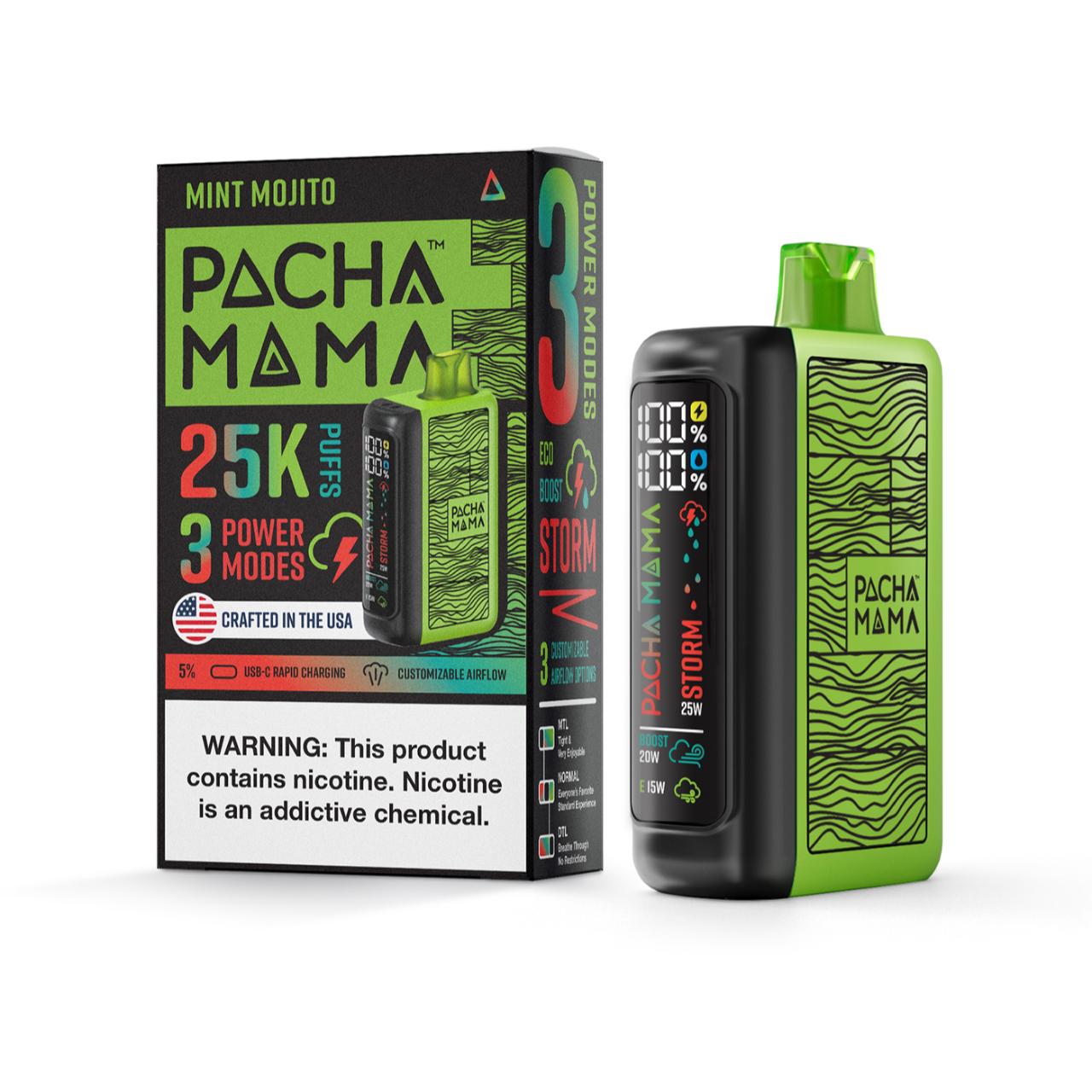 Pachamama 25K Puff Disposable Mint Mojito Pachamama 25K Puff Disposable Mint Mojito