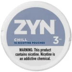 ZYN Nicotine Pouches - 1PK Chill 3MG
