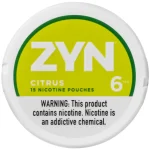 ZYN Nicotine Pouches - 1PK Citrus 6MG