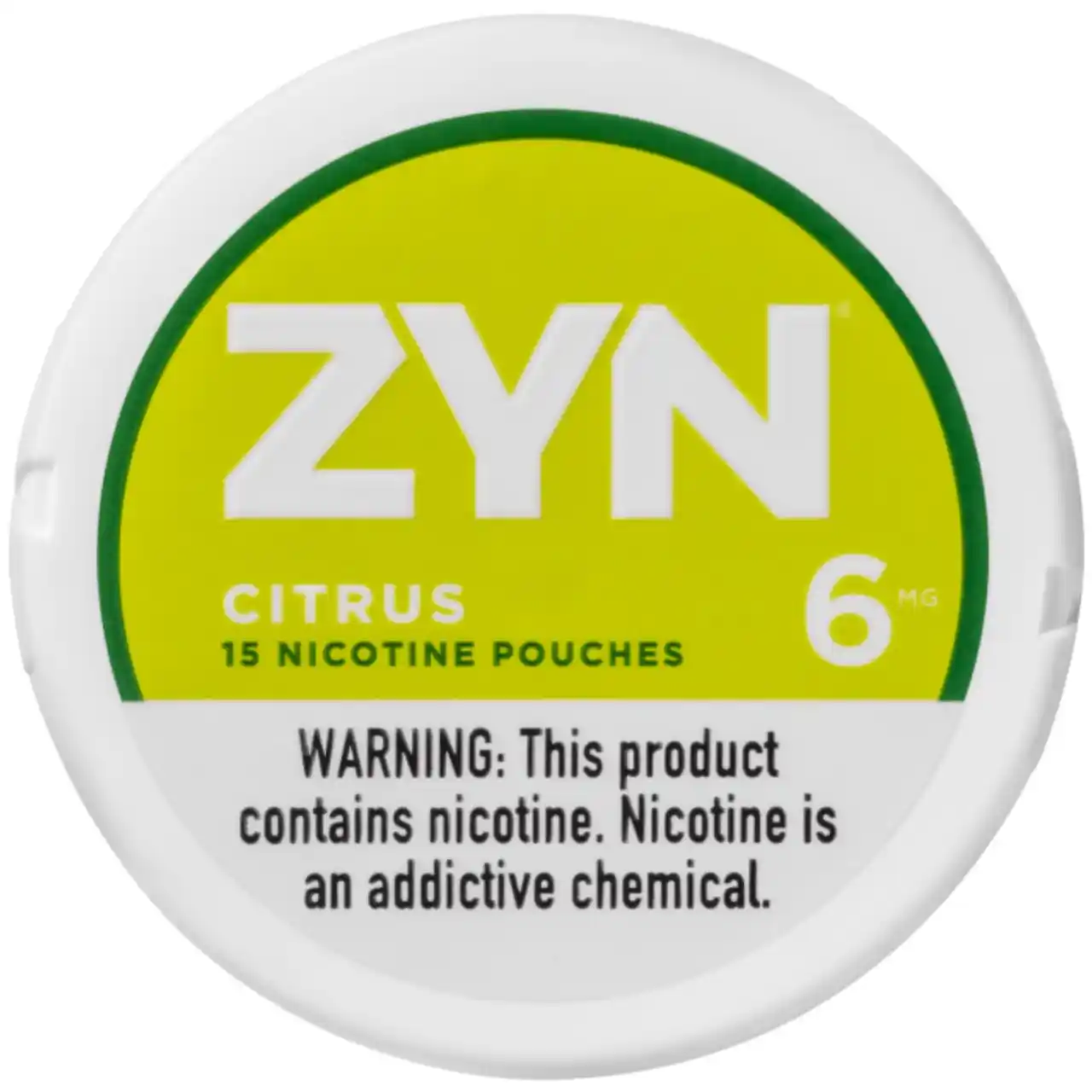 ZYN Nicotine Pouches - 1PK Citrus 6MG ZYN Nicotine Pouches - 1PK Citrus 6MG