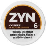ZYN Nicotine Pouches - 1PK Coffee 6MG