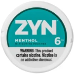 ZYN Nicotine Pouches - 1PK Menthol 6MG