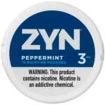 ZYN Nicotine Pouches - 1PK Peppermint 3MG